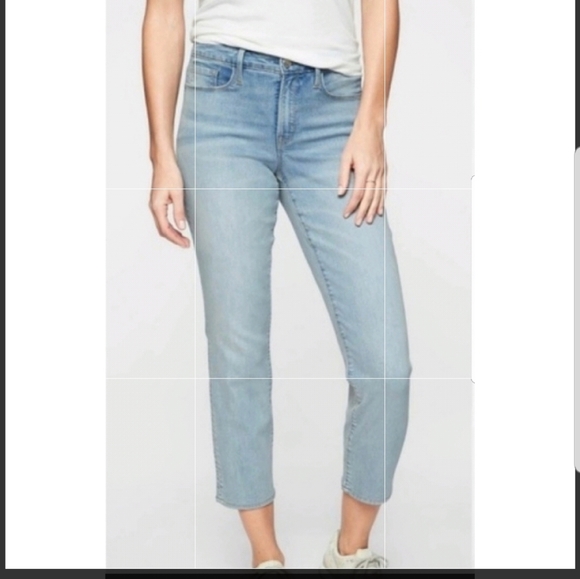 Athleta Performance Slim Straight Crop Jean 2P - Picture 4 of 11